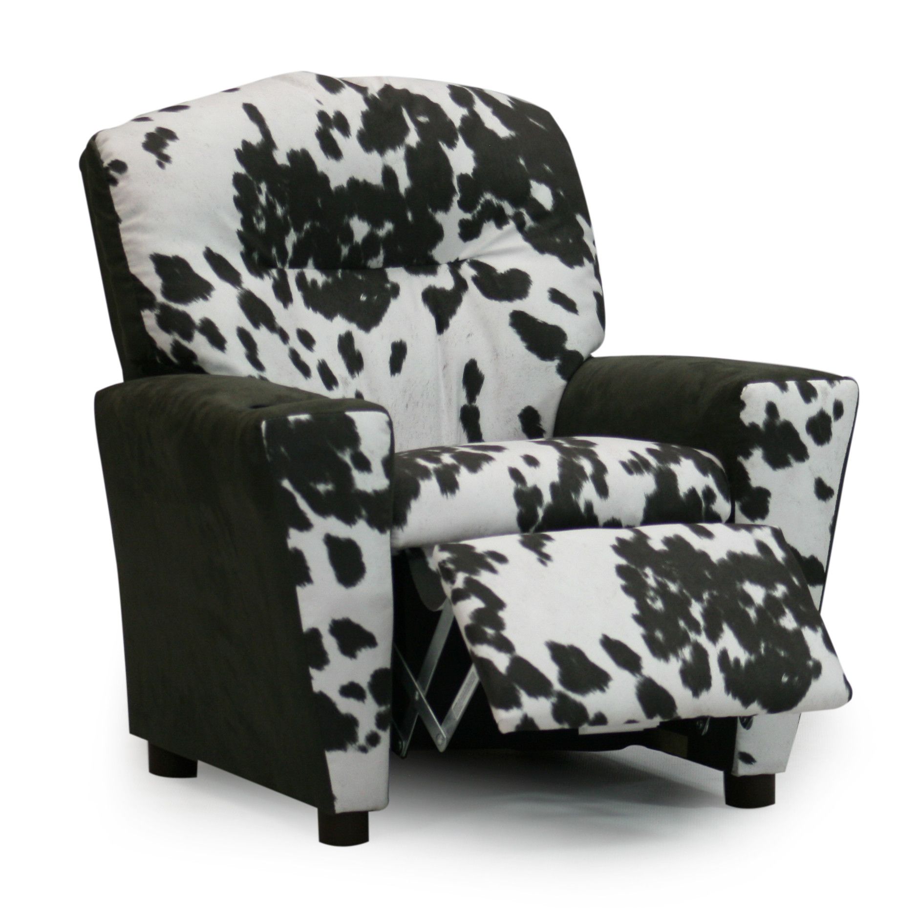 cow print recliner