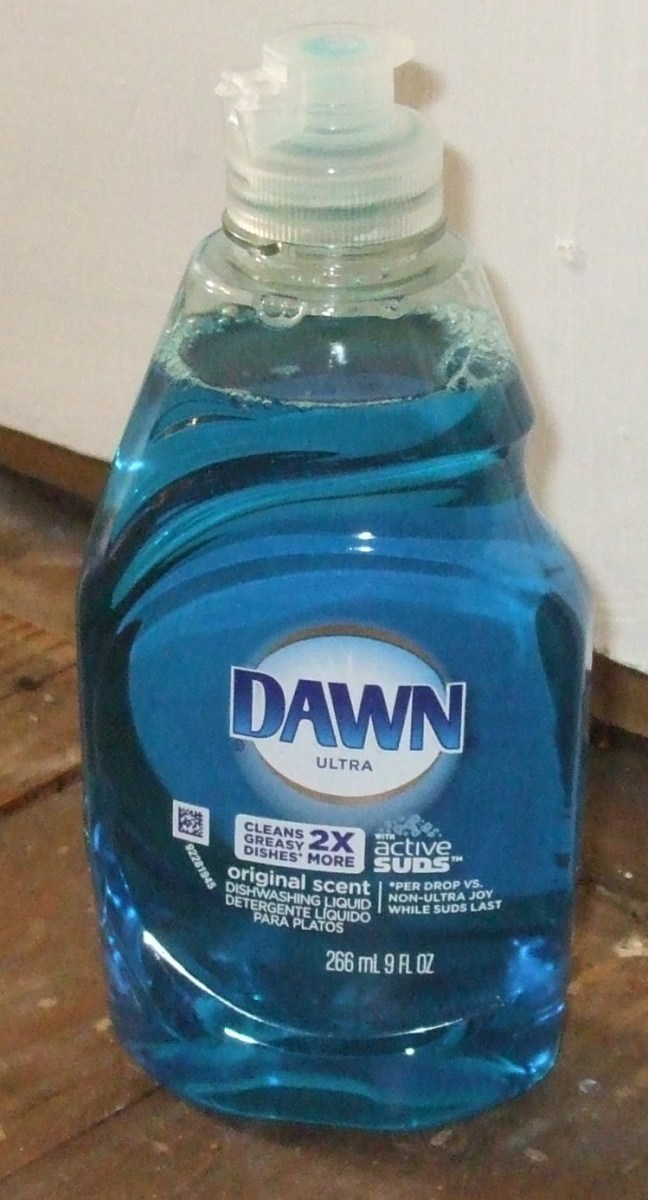 dawn dishwashing soap for fleas