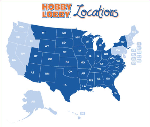 hobby lobby locations