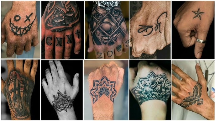 hand tattoo ideas men