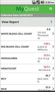 quest diagnostics results login