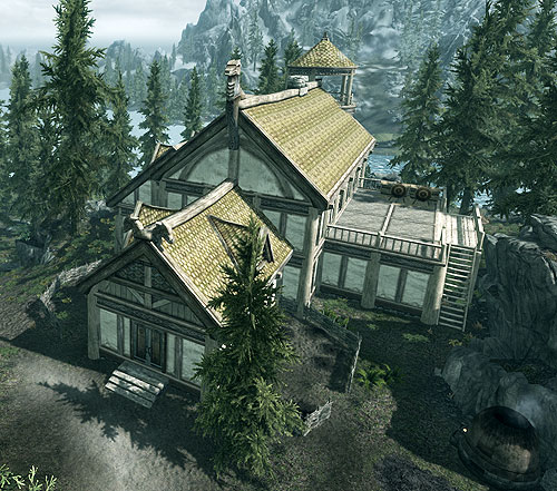 building skyrim