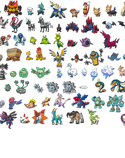 pokemon in pokemon white