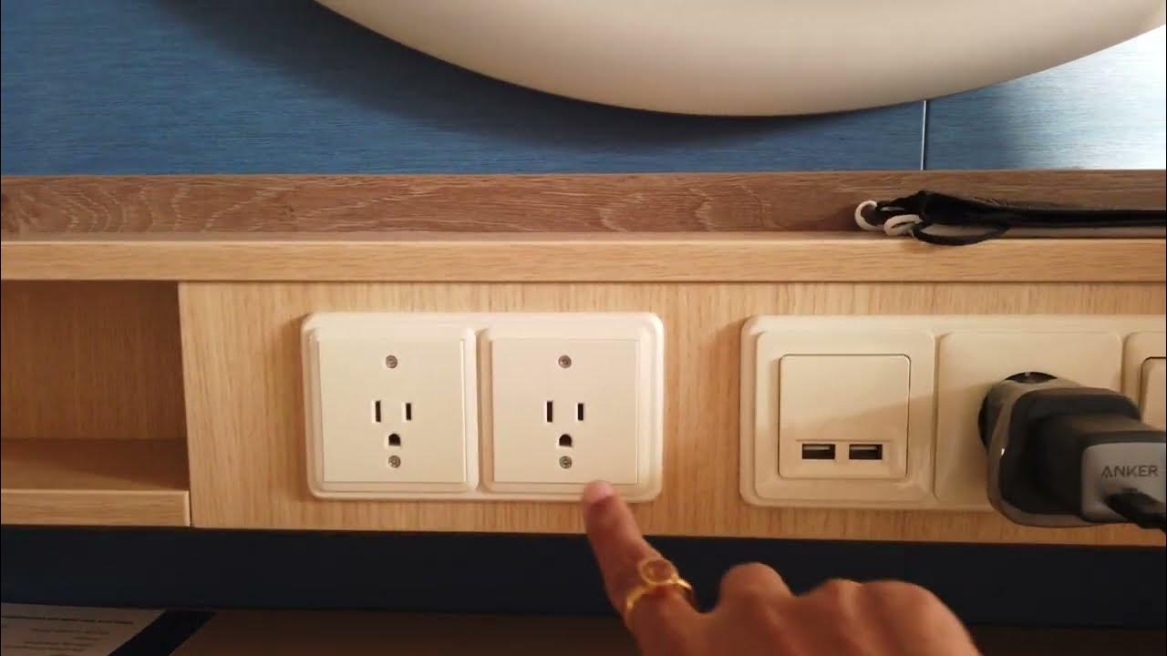 royal caribbean power outlets