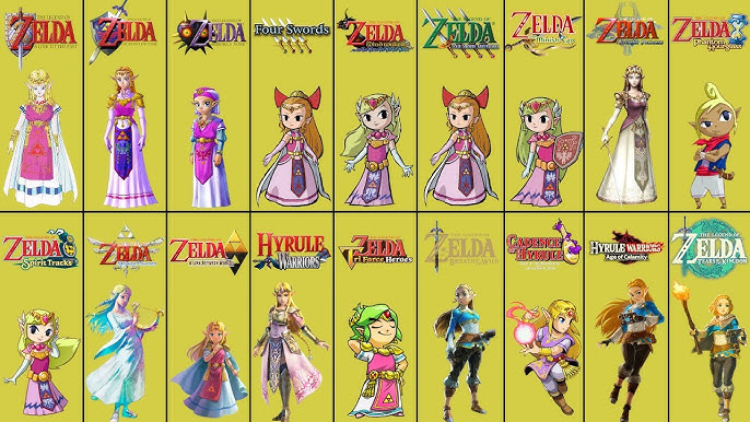 all zeldas