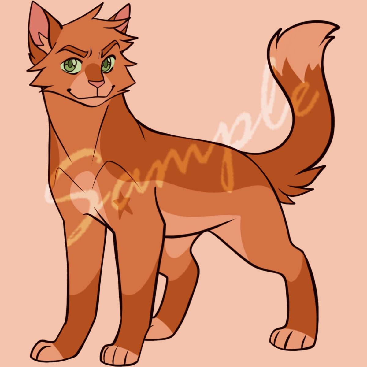 firestar from warrior cats