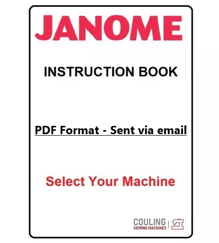 janome instruction manual