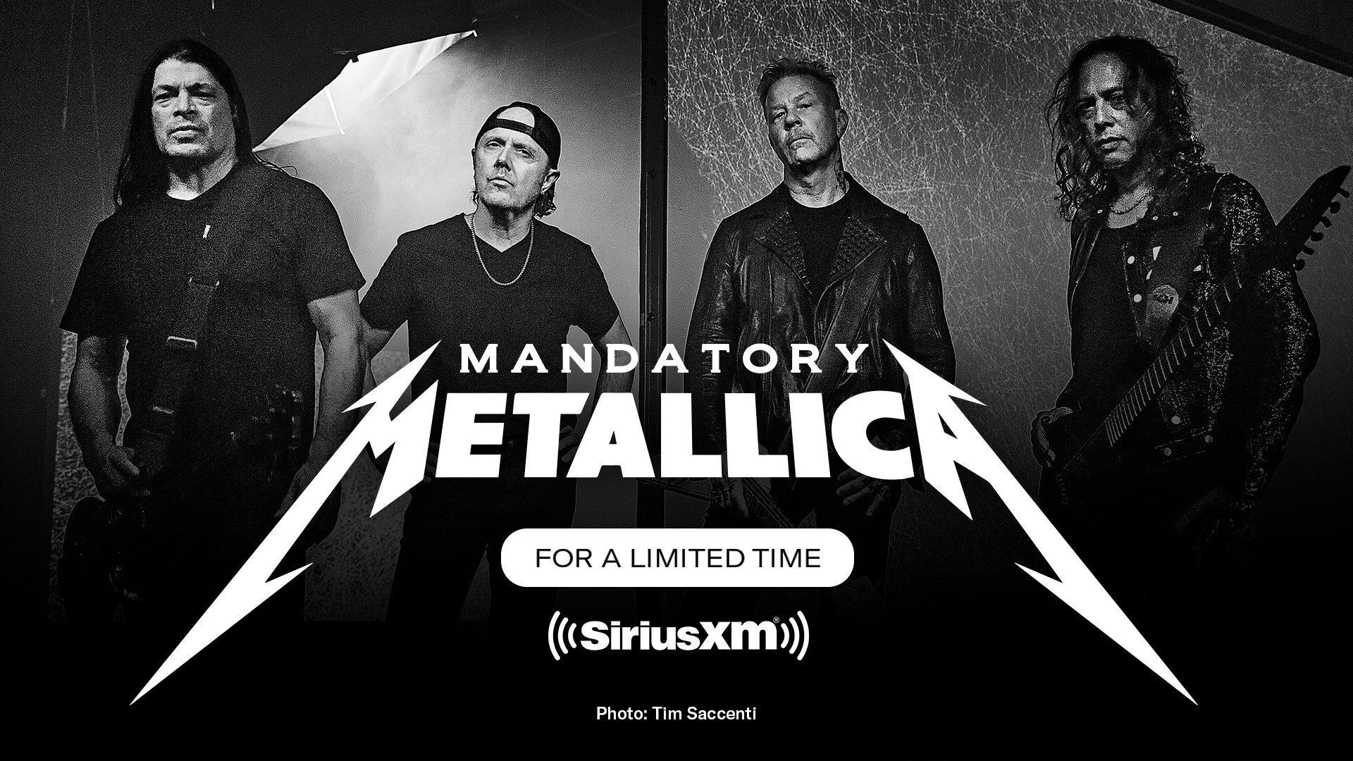 metallica sirius radio