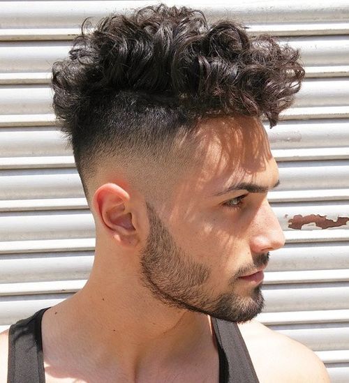 cool haircut for curly hair boy