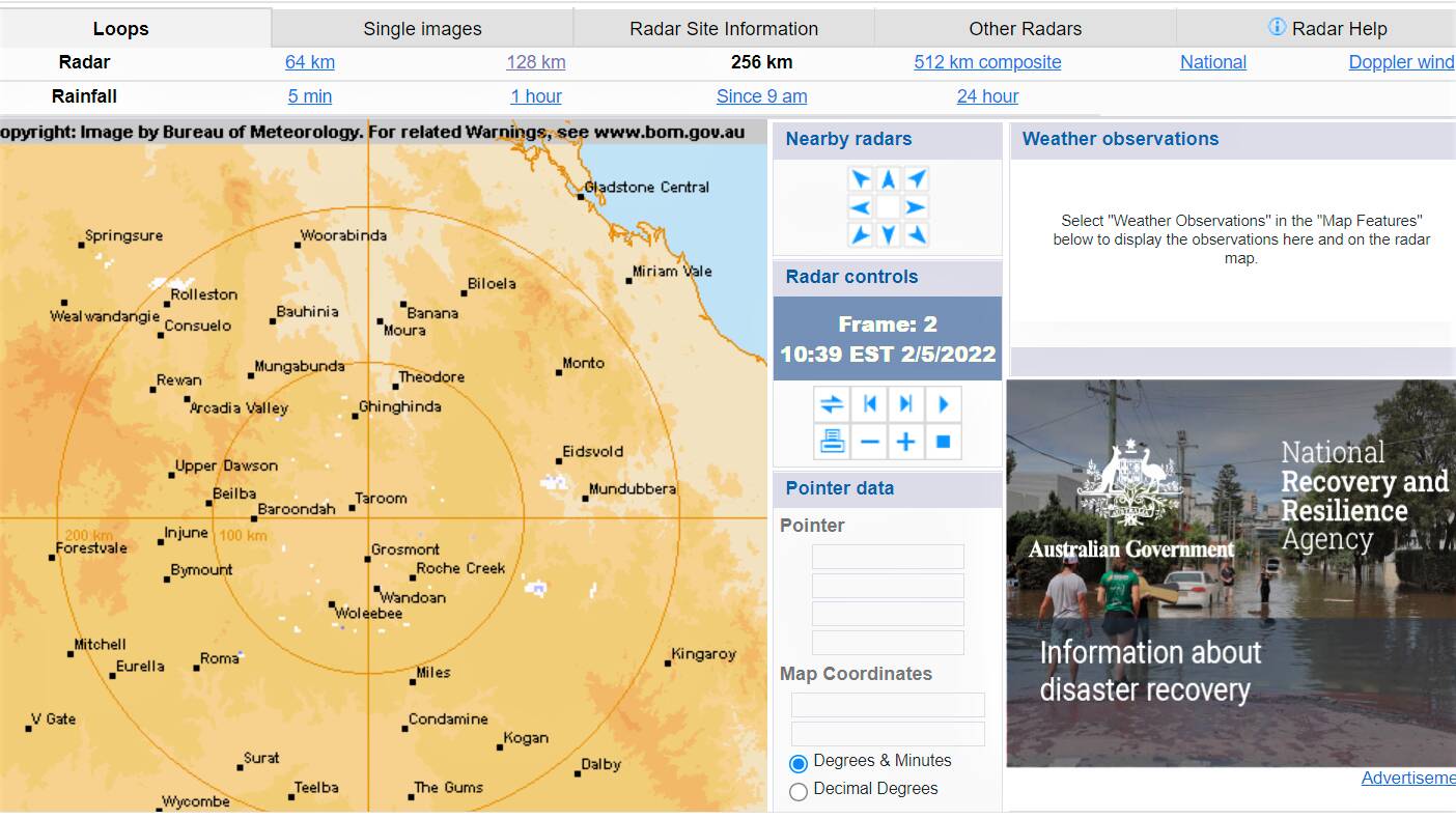 taroom radar