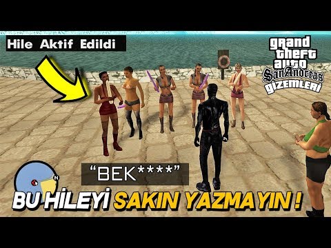 gta san andreas kadın bindirme şifresi