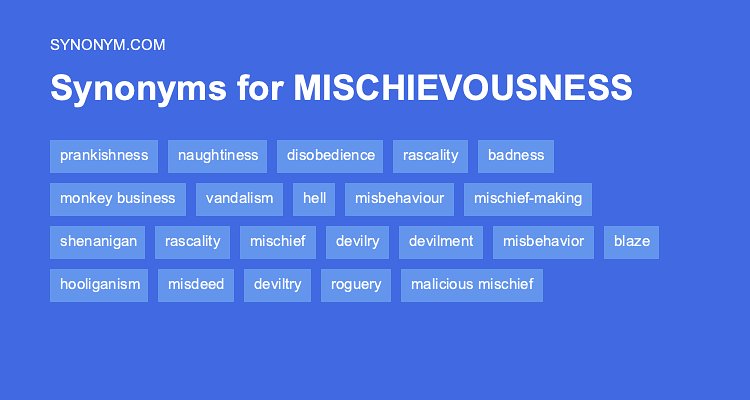 mischievous thesaurus