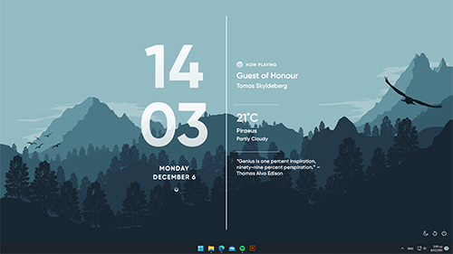 rainmeter skins