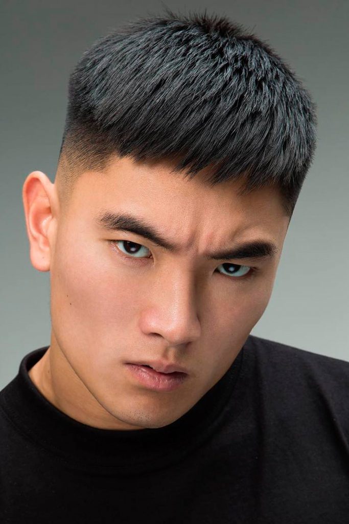 men haircut asian