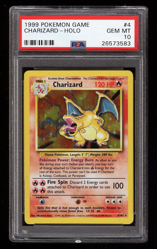 psa charizard