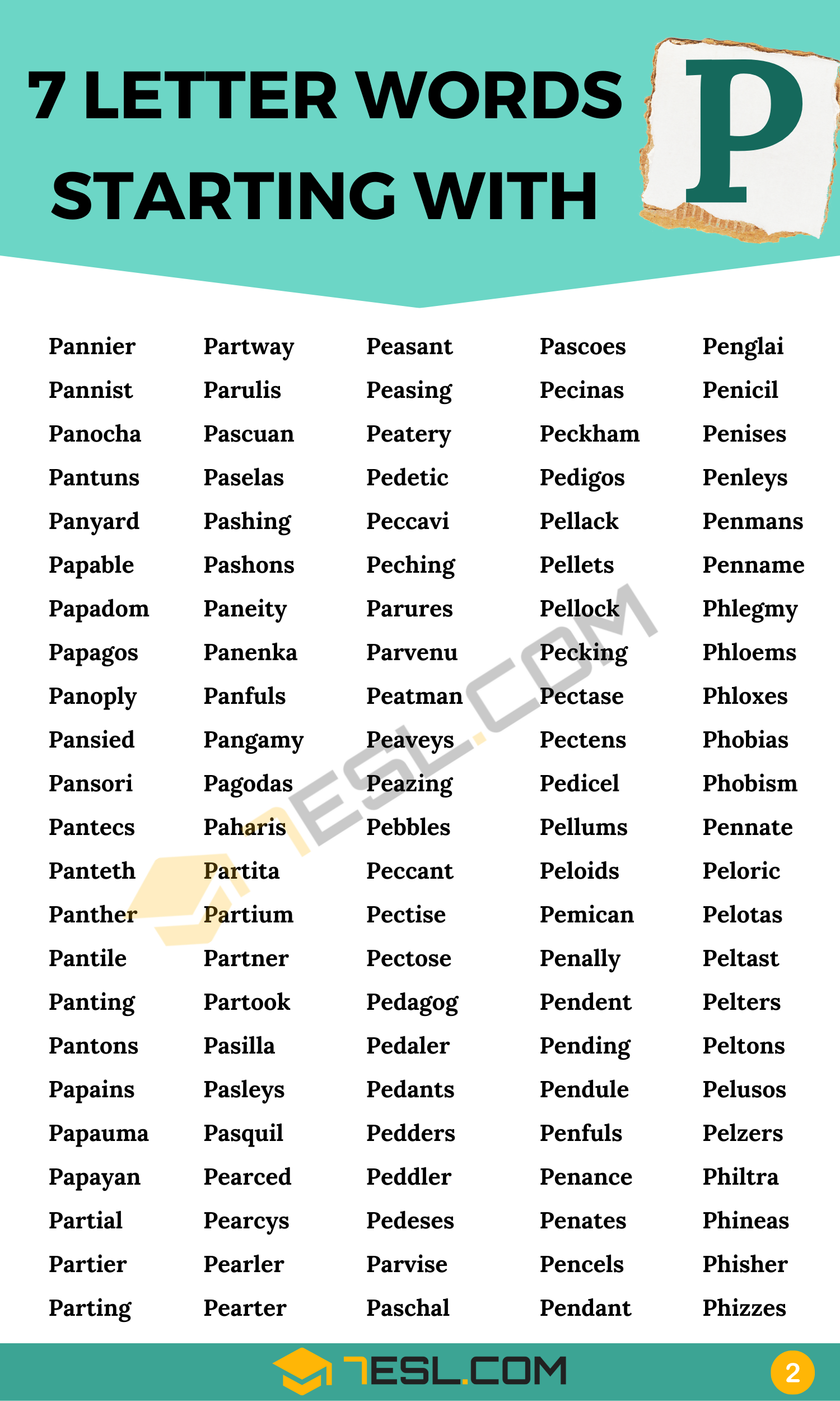 seven letter words starting with m