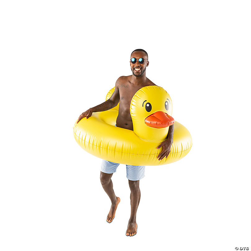 inflatable duck pool float