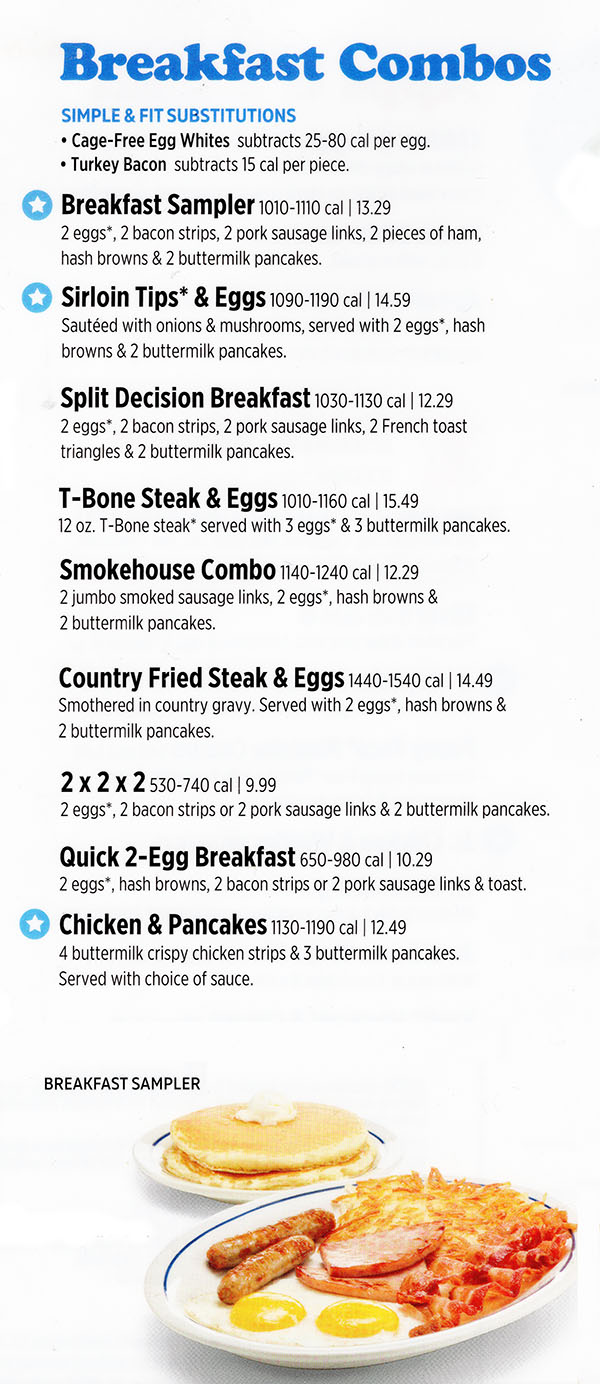 ihop breakfast menu