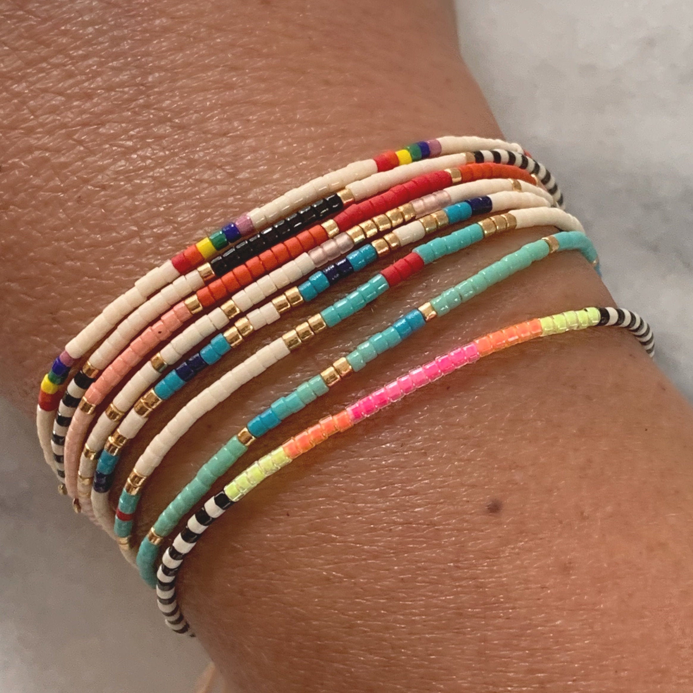 tiny bead bracelets