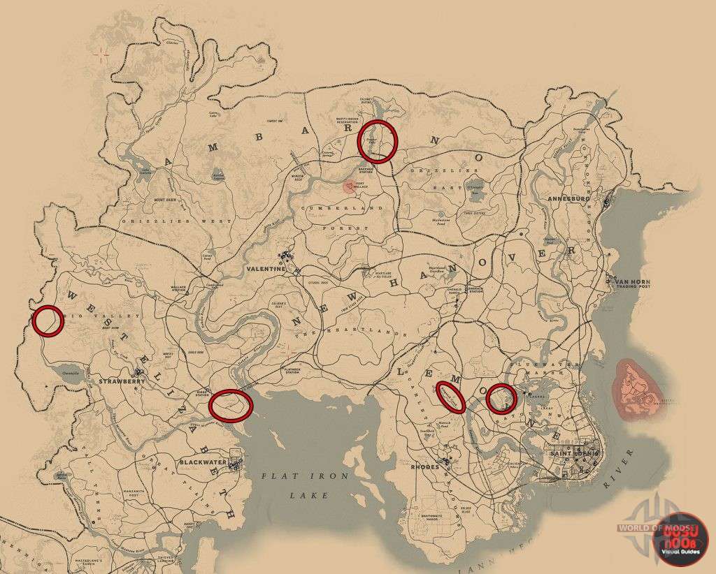 rdr2 opossum location