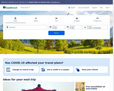 expedia uk site