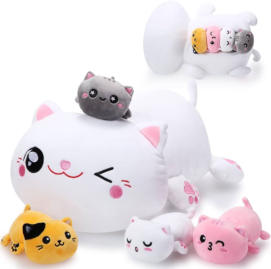 gatos de peluche amazon