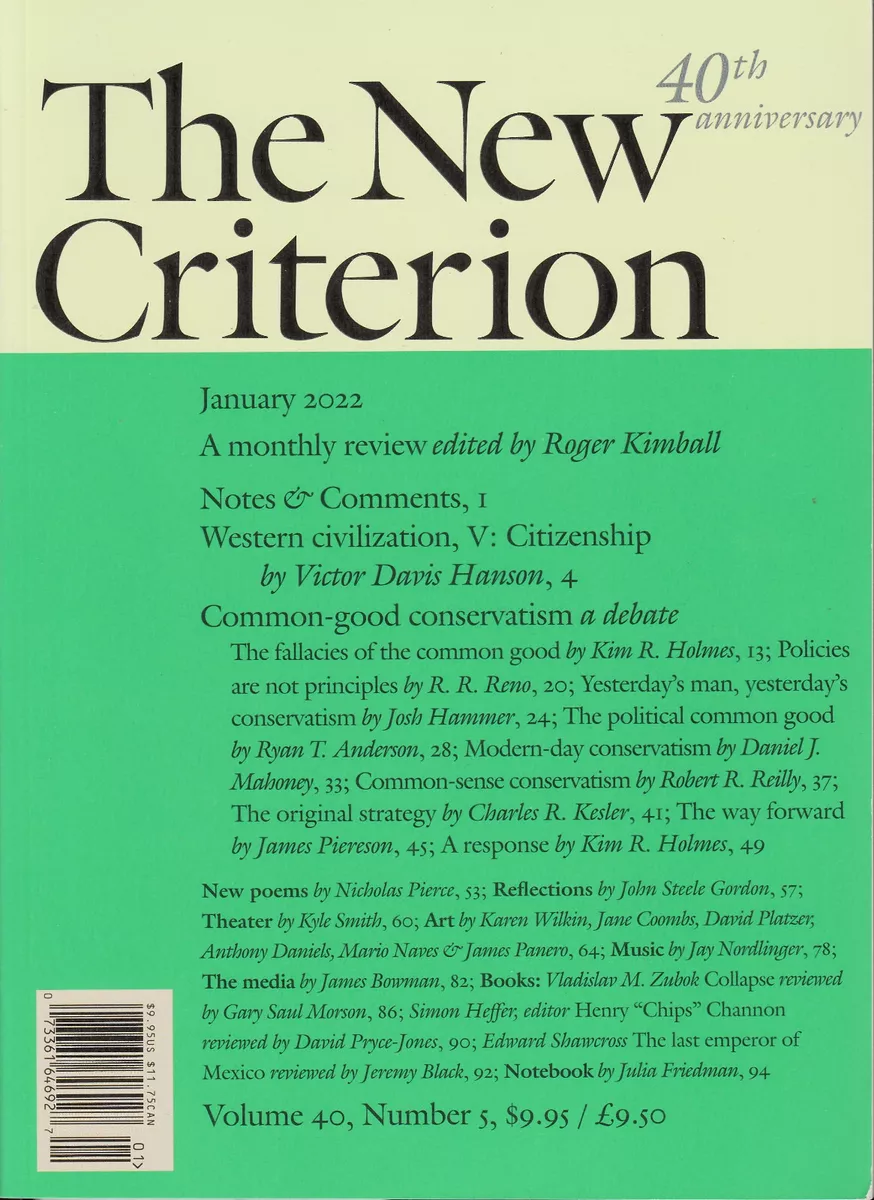 the new criterion magazine