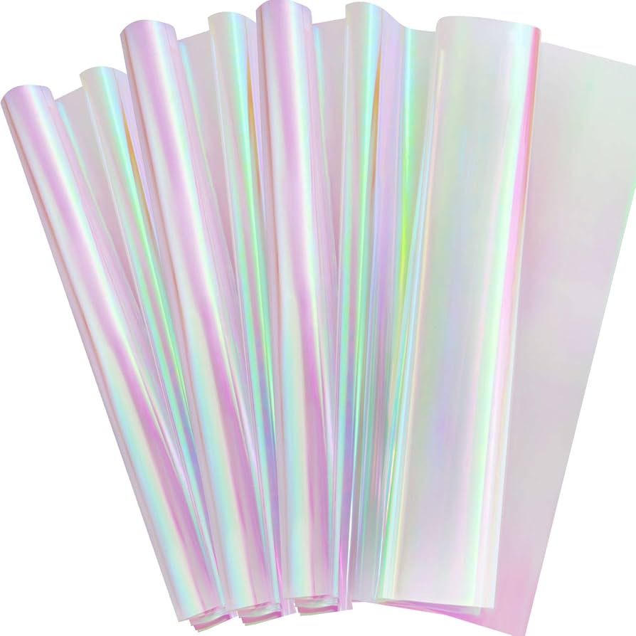 iridescent cellophane