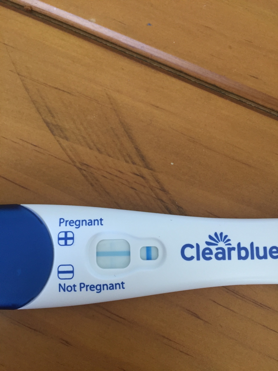 very faint line clear blue pregnancy test