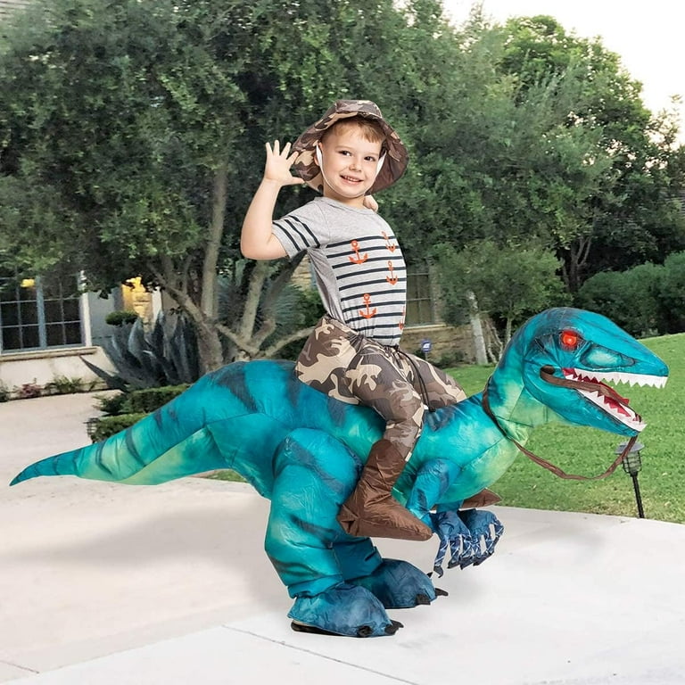 childrens inflatable dinosaur costume