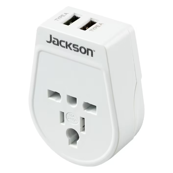 jackson inbound travel adaptor