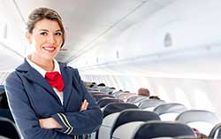 stewardess meaning in hindi