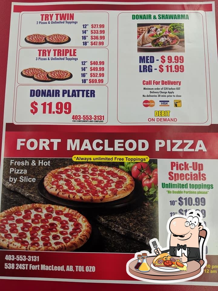 fort macleod pizza