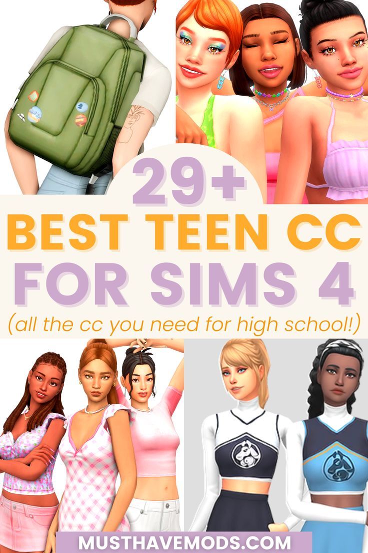 sims 4 teen clothes