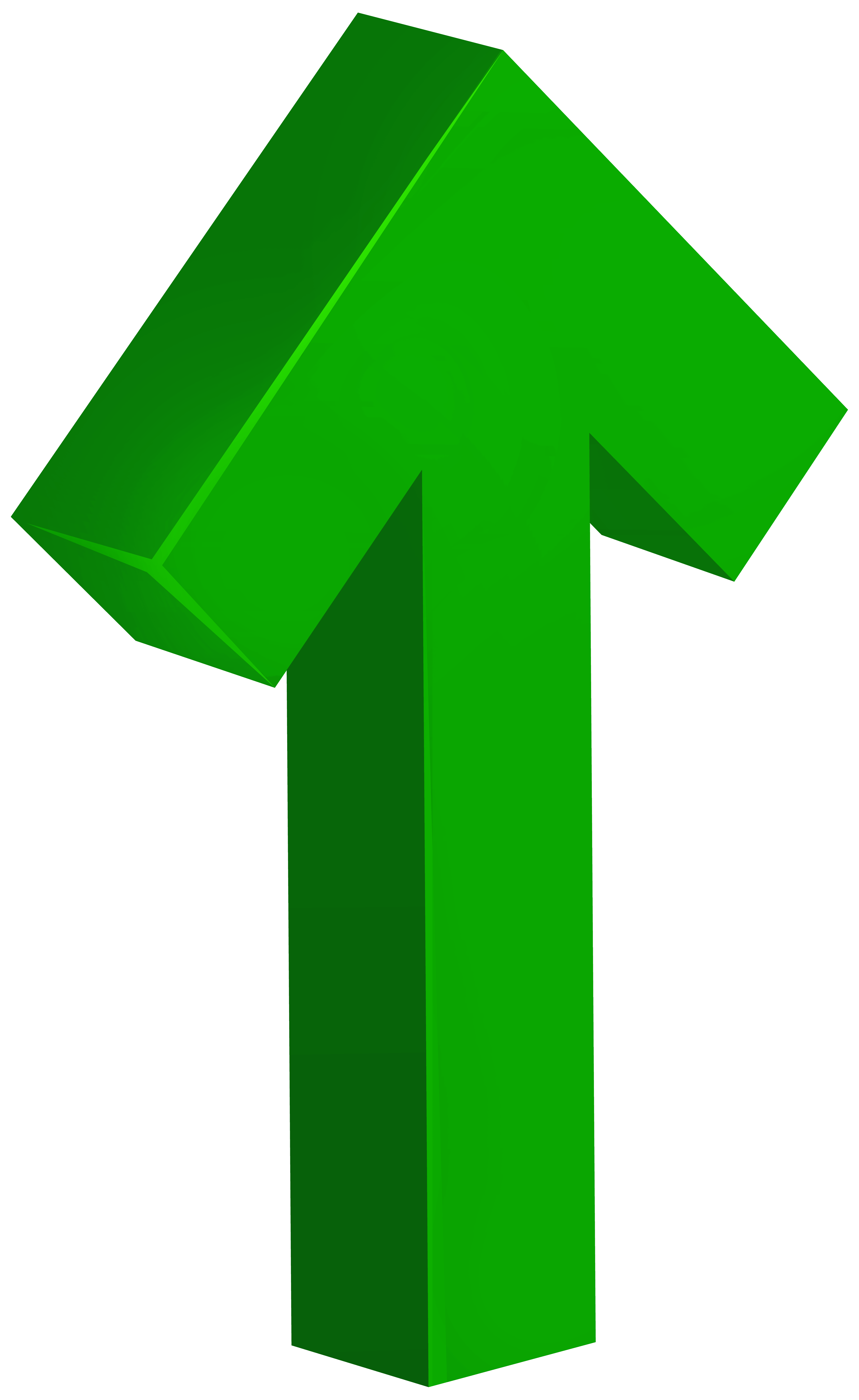 green arrow up png