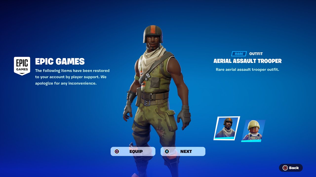 fortnite aerial assault trooper