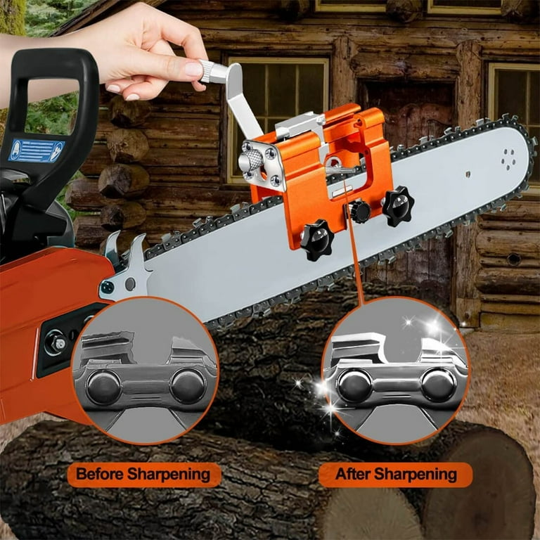 chain saw chain sharpener