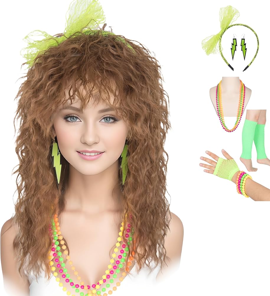 80s wigs womens