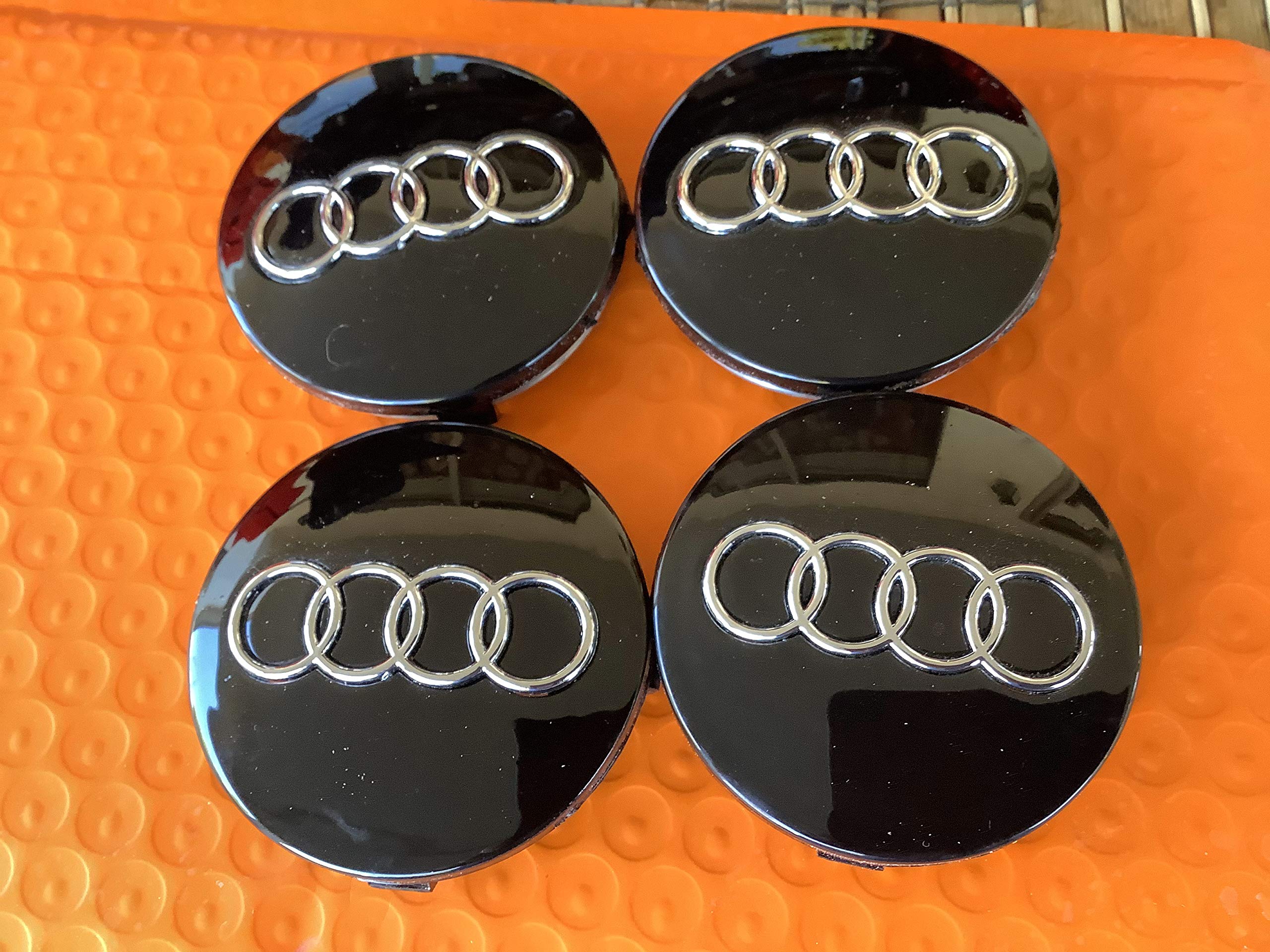 audi wheel center caps