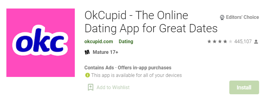 okcupid app download