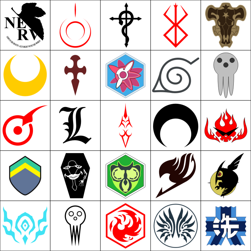 iconic anime symbols