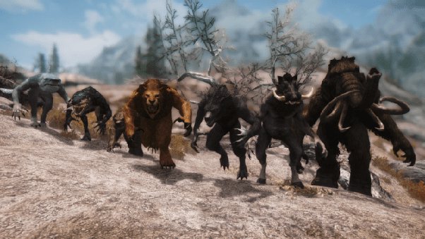 skyrim werebear