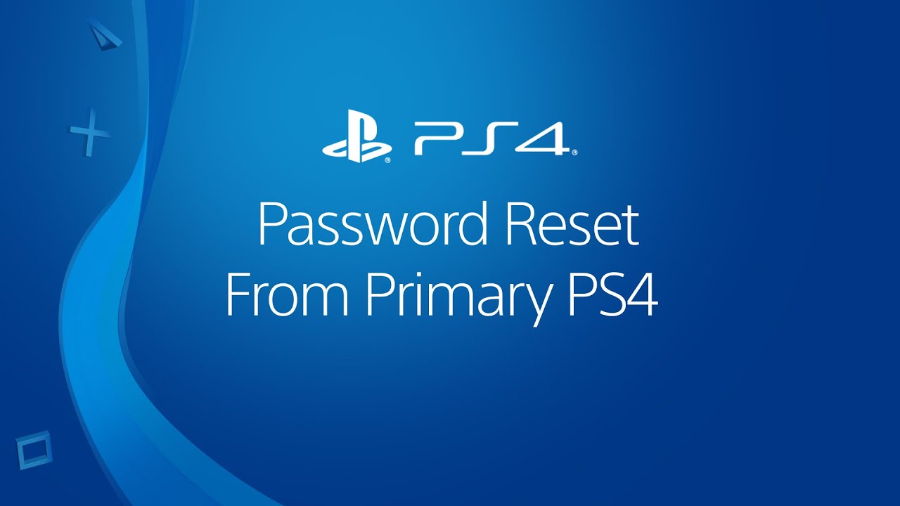 forgot playstation account password