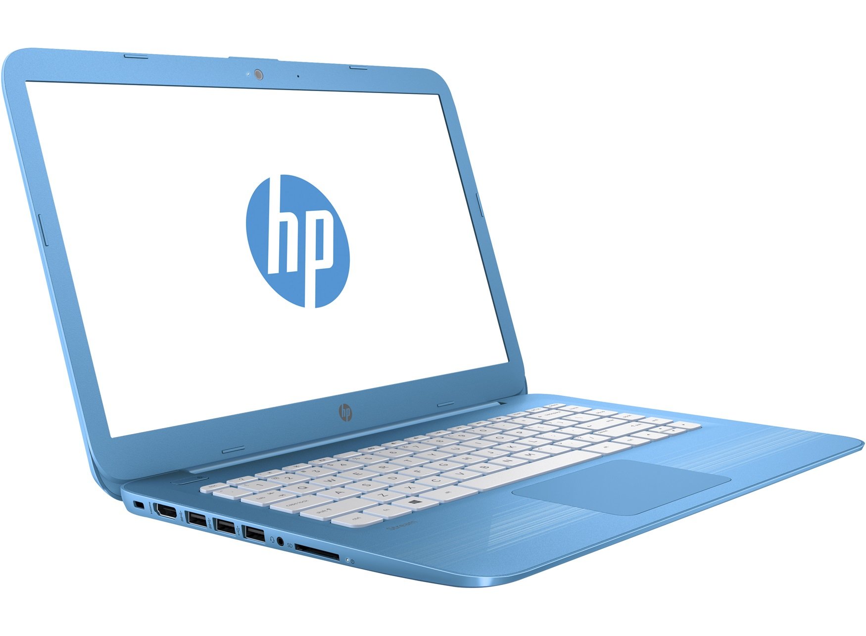 hewlett packard blue laptop