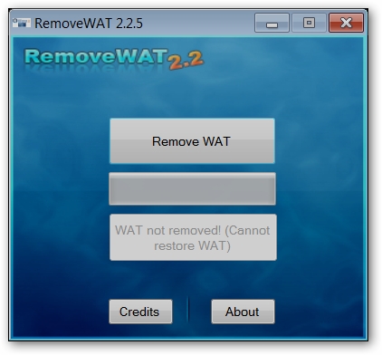 win 7 removewat