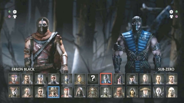 mortal kombat x roster