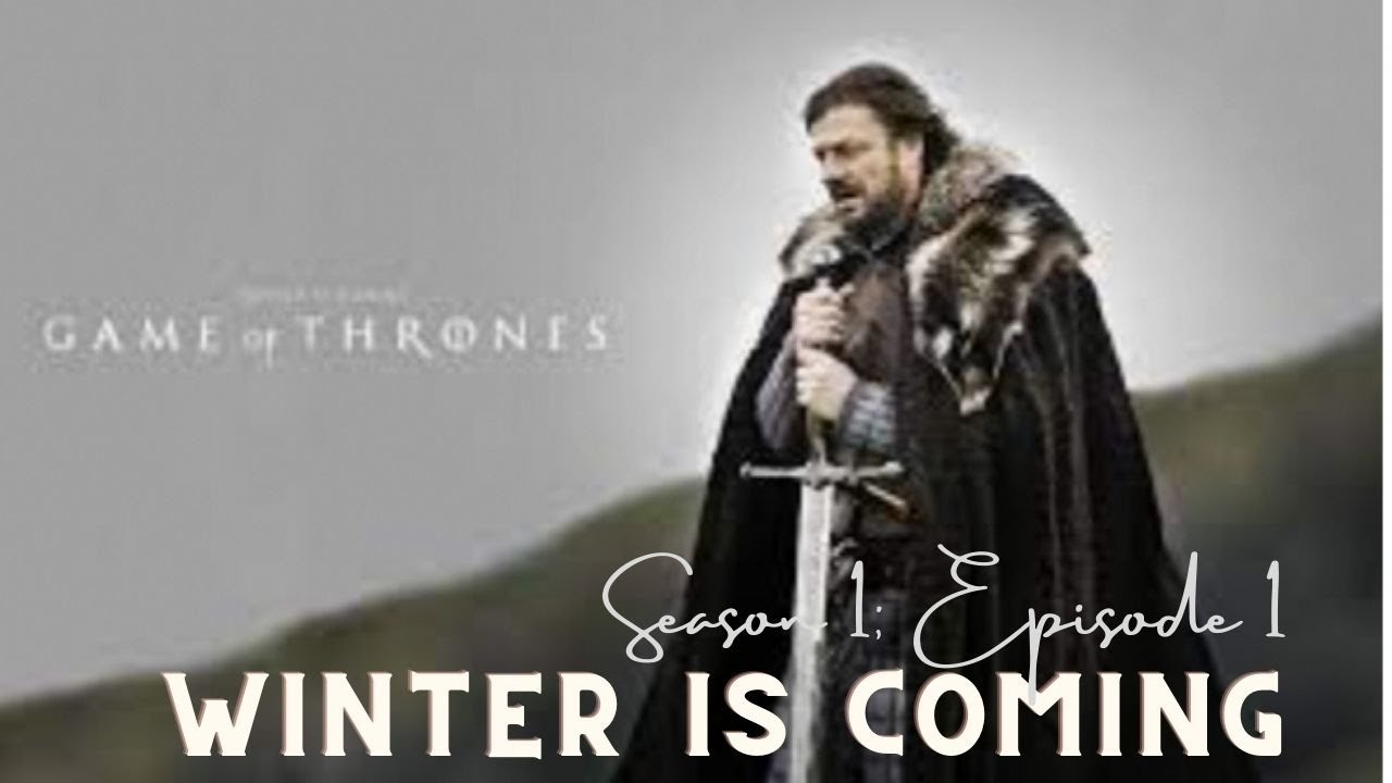 game of thrones season 1 winter is coming english subtitles