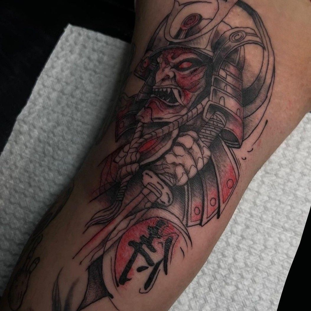 tatto japones samurai