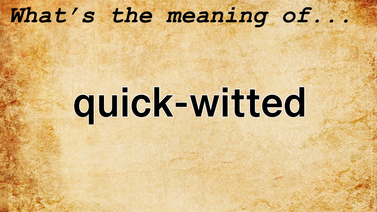 witted synonym