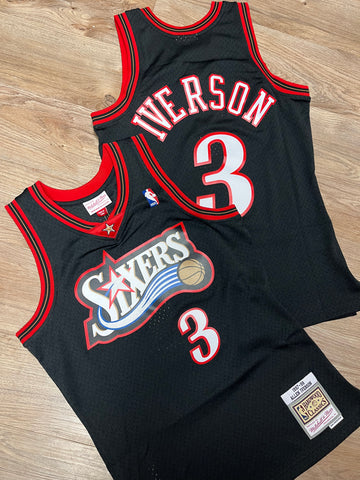 allen iverson black jersey